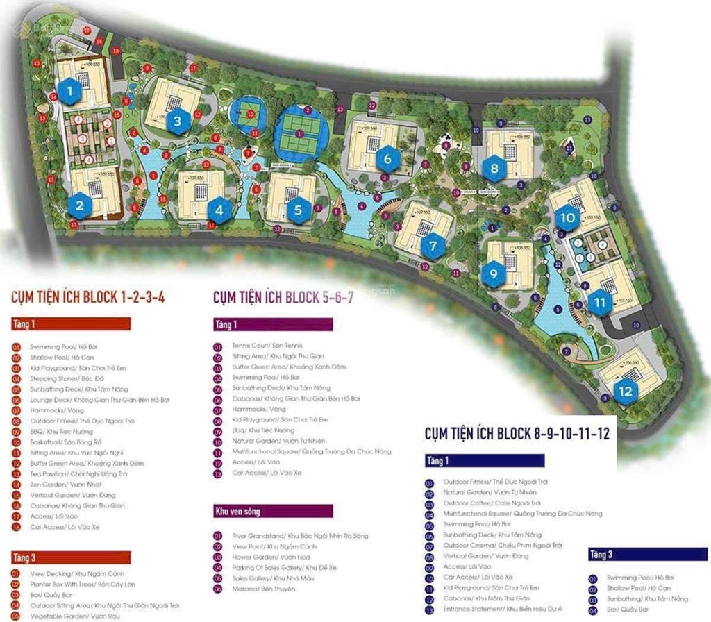 The privé  với mức giá ưu đãi từ 103 triệu/m2, ngắm trọn sông sg. htls 24th, ân hạn gốc 5 năm