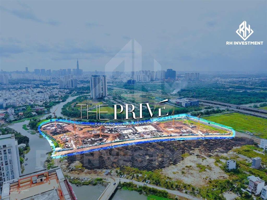 The privé  với mức giá ưu đãi từ 103 triệu/m2, ngắm trọn sông sg. htls 24th, ân hạn gốc 5 năm