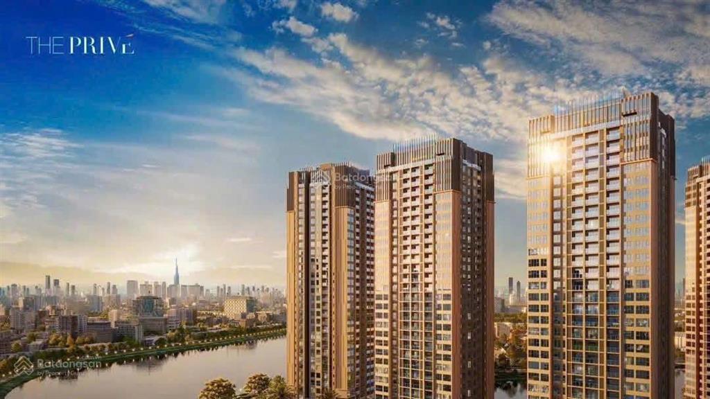 The privé  với mức giá ưu đãi từ 103 triệu/m2, ngắm trọn sông sg. htls 24th, ân hạn gốc 5 năm