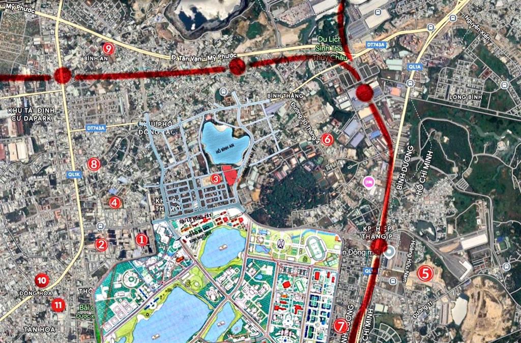 Tổng quan dự án khu đô thị bình nguyên làng đại học quốc gia