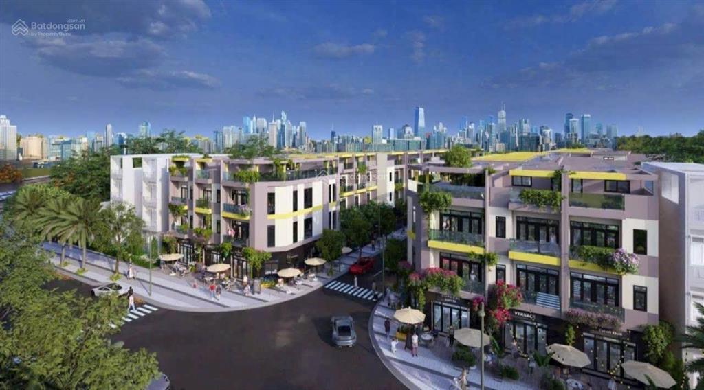 Nhà phố ngay chung cư hoàng nam bình thung 237.8m2 sàn xây dựng 4 tầng