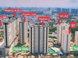 92m2 3pn (góc)  3.990 tỷ topaz elite p4 quận 8