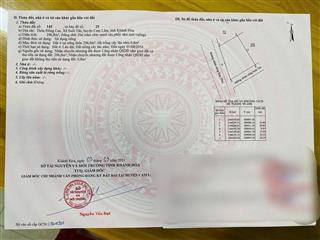 Bán lô góc 2 mặt tiền tại xã suối tân, cam lâm, khánh hòa, tiềm năng tăng trưởng cao, giá cực tốt