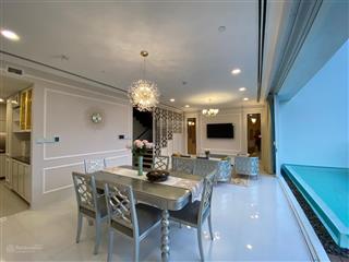 Cho thuê villa trên không 2 phòng ngủ serenity sky villas 137m2, tại quận 3