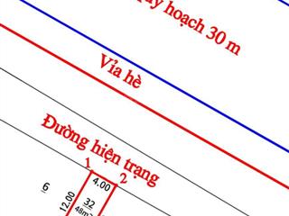 Bán lô đất 48m mặt đường 30m, khu dịch vụ tân tây đô đan phượng