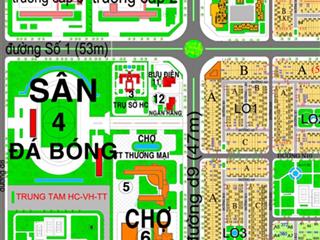 Cần bán nền nhà phố khu dân cư hud long thọ, diện tích 100m2, khu dân cư đông giá bán