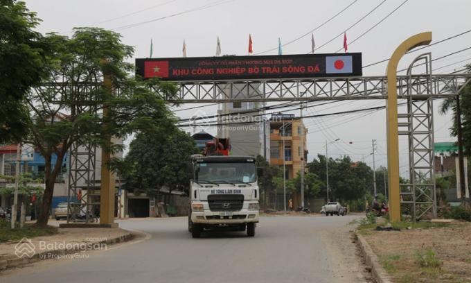 Bán 5000m2  1ha 2ha 5ha đất công nghiệp dự án khu cn nhuận trạch  lương sơn  hb mặt đường ql6