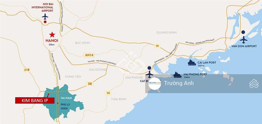 Mở bán kcn kim bảng 1 xã đồng hóakim bảnghà nam. diện tích 1ha2ha3ha5ha. giá 2,6 triệu/m2