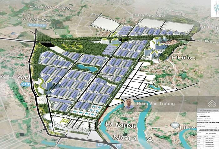 Bán đất kcn châu minh  bắc lý  hương lâm, huyện hiệp hoà, bắc giang. dt 0,7ha