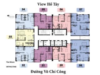Những căn hộ đẹp tây hồ residence cần bán, 68a võ chí công view hồ tây và view starlake giá rất tốt