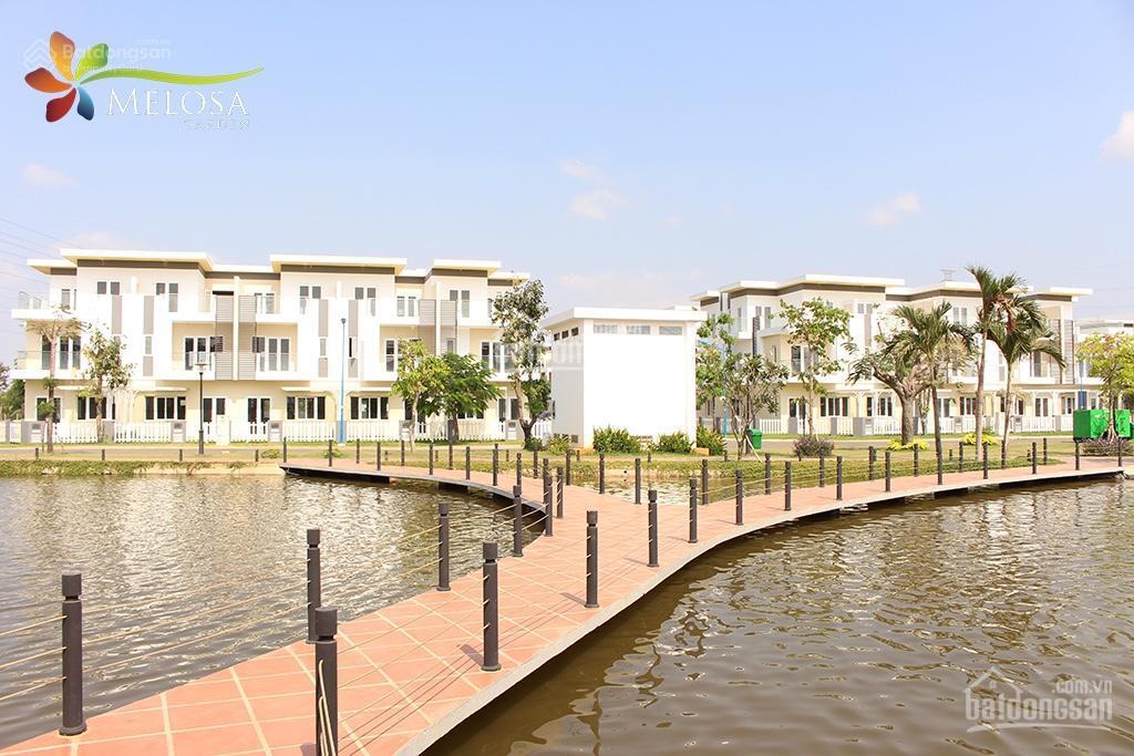 Giá tốt melosa garden 5x23m, 1 trệt 2 lầu, có nội thất 10.8 tỷ, gần sông 0901 471 ***