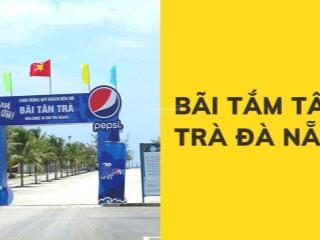 Chủ cần bán nhanh 3 lô liền đường tân trà sát biển  đi bộ ra bãi tắm tân trà