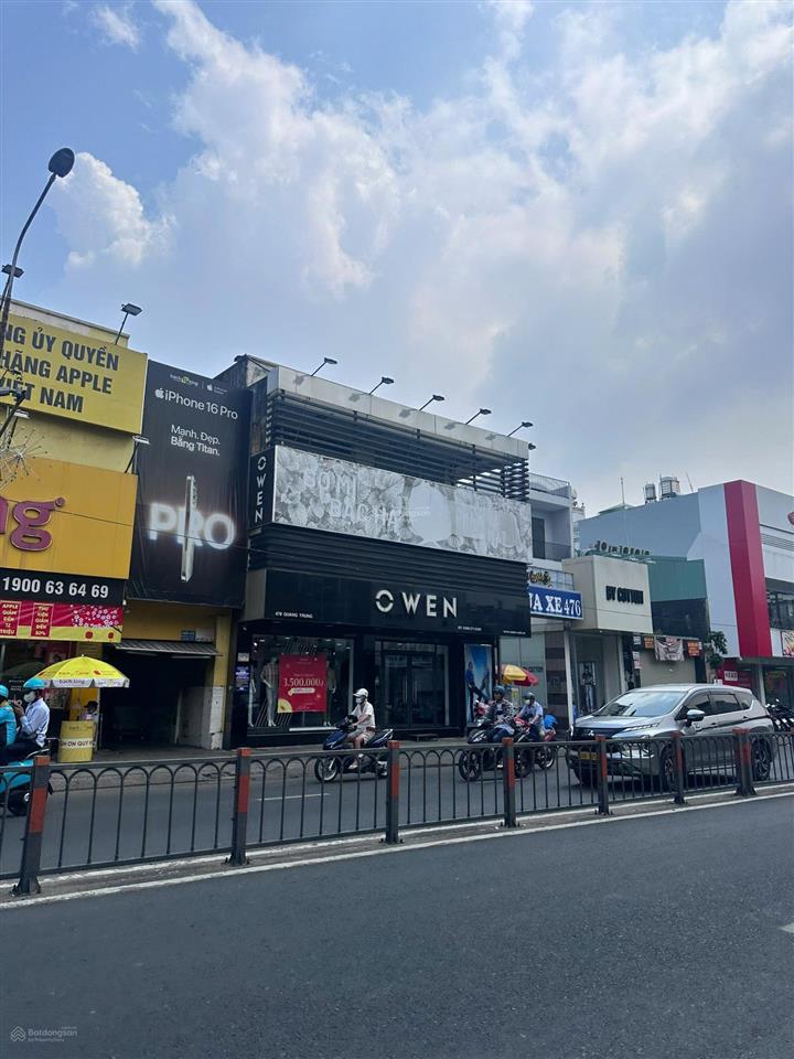 Bán mặt tiền số 252 quang trung p10 dt 5.4x19m dct 50 triệu chỉ 16 tỷ