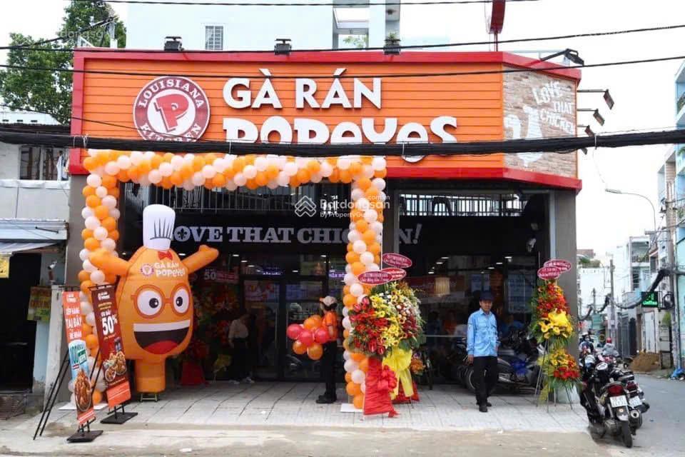 Bán mặt tiền 405 thống nhất đang cho gà rán popeyes thuê 95tr/th, dt 8x22m chỉ 32 tỷ