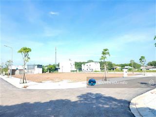 Bán đất kdc tân phú trung củ chi đường cây da, sổ hồng riêng, dt 100m2 đường nhựa 7m