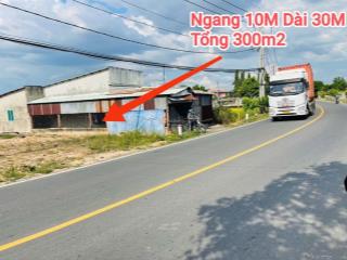 Bán lô đất mặt tiền tỉnh lộ 7 cạnh chợ lô 6 h. củ chi, dt 300m2, đất thổ cư, giá 2tỷ150triệu, shr