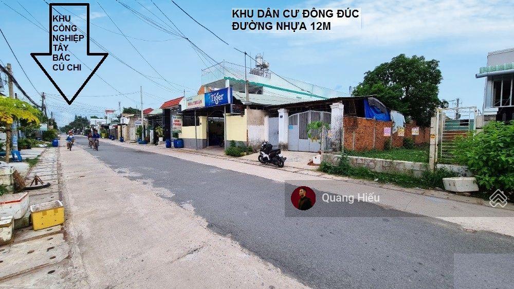Bán lô đất liền kề bệnh viện đa khoa củ chi và kcn tây bắc , 1 sẹc tỉnh lộ 2 , dt 1252m2, giá 1 tỷ