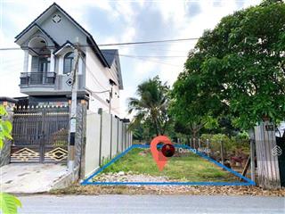 Đất thật  giá thật , dt 105m2 đ.cây chôm mỹ khánh h.củ chi , giá 1.250 tỷ , sổ riêng , thổ cư 100%