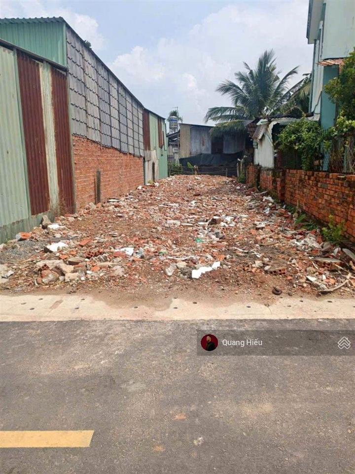 Bán lô đất 128m2 thổ cư đ. nguyễn thị lắng, xã tân phú trung, củ chi, sổ hồng riêng, giá 1.2 tỷ