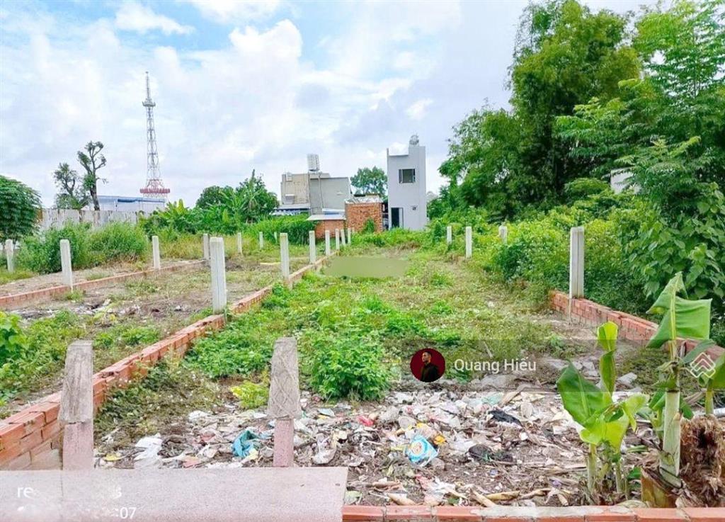 Bán lô đất 124m2 (ngang 6m) đ. ninh tốn, thị trấn củ chi, giá 1,2 tỷ, sổ hồng riêng