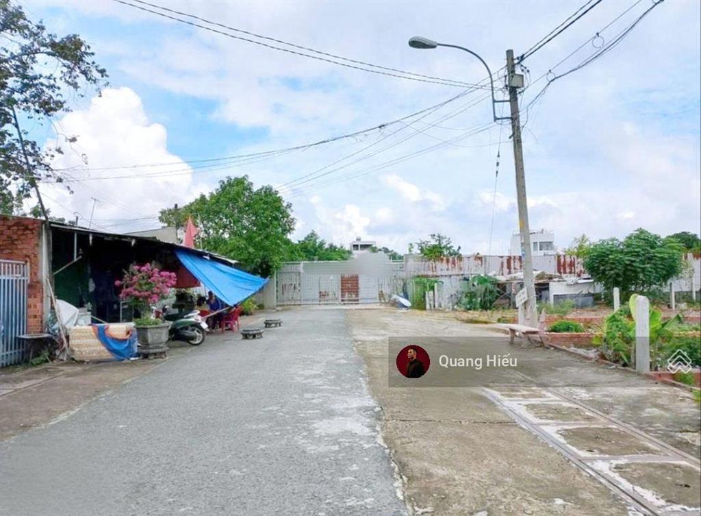 Bán lô đất 124m2 (ngang 6m) đ. ninh tốn, thị trấn củ chi, giá 1,2 tỷ, sổ hồng riêng