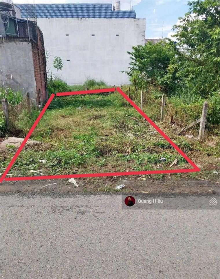 Chủ cần bán lô đất 170m2 đ.cây trôm mỹ khánh củ chui , sổ hồng riêng , giá 1.250 tỷ ,đất thổ cư