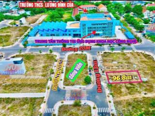 Bán lô đất đẹp view công viên gần trung tâm tại tái định cư ngọc hiệp  0908 208 ***