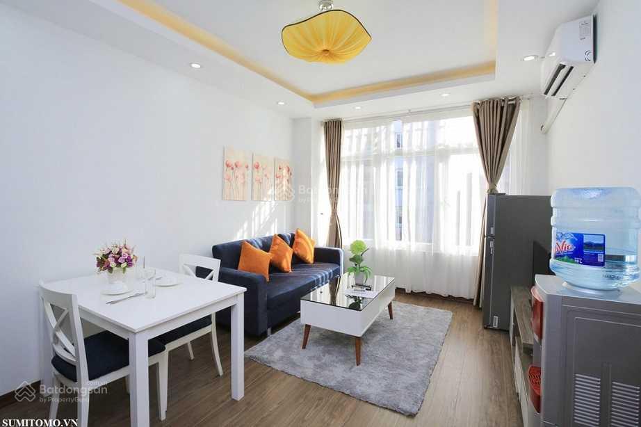 Căn hộ 1 ngủ cho thuê phố linh lang, view đẹp, nội thất mới, gần lotte