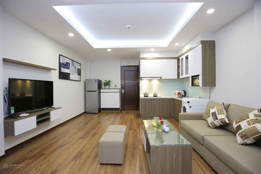 Tòa nhà cho thuê căn hộ dịch vụ 1 ngủ 55m2 tại đào tấn gần lotte. 0909 632 ***