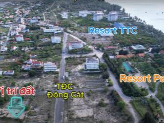 Bán 750 m2 đất dốc lết, khu tđc đông cát  vị trí đẹp, tiềm năng giá đầu tư. ninh hoà. khánh hoà