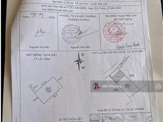 Chính chủ bán đất nền bảo lâm 18x50,200 ont, chưa đến 2tỷ