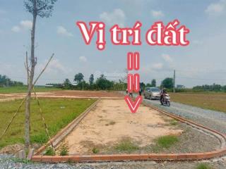 Bán đất thổ cư 160m², sổ hồng riêng  đường bụi tre, hậu nghĩa, đức hòa  giá 850 triệu