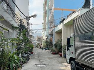 Nhà đẹp tạ quang bửu 80m², hẻm xe hơi thông, 1 trệt 1 lầu, 3 phòng ngủ, giá 1,35 tỷ shr
