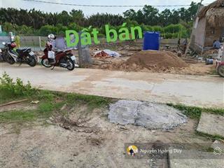 Đất sổ riêng long hậu, đường đình chánh, gần kdc t&t thái sơn, dt 250m², giá chỉ 550tr
