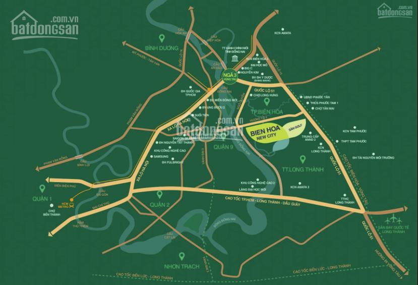 Suất nội bộ biên hòa new city, ngân hàng cho vay 80%, đã có sổ hồng riêng