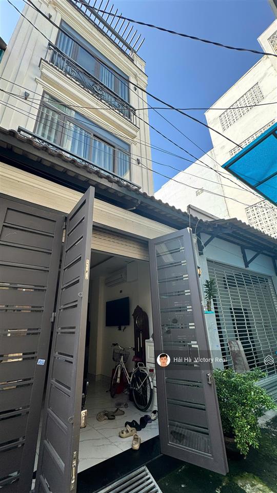 Bán nhà đường nguyễn hồng đào, p14, tân bình, khu bàu cát, dt 6.1x16.5m nhà c4 tiện xây mới
