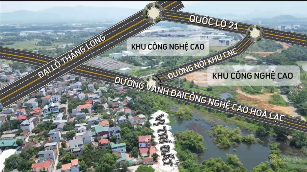 Siêu phẩm đất nền giới đầu tư săn lùng ngay lõi công nghệ cao hòa lạc