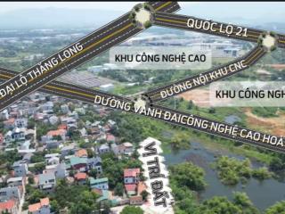 Siêu phẩm đất nền giới đầu tư săn lùng ngay lõi công nghệ cao hòa lạc