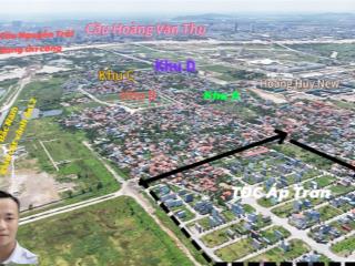 Lô biệt thự siêu đẹp ngang 9m tại tđc bắc sông cấm. giá siêu hấp dẫn cách cầu nguyễn trãi 2km.