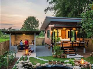 Bán đất và nhà vườn thiết kế view sông 300m2 giá 750triệu ngay trung tâm trảng bàng sổ hồng riêng