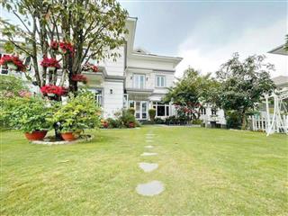 Biệt thự nghỉ dưỡng  đơn lập dt 400m2 khu compound thủ đức garden house  kề vạn phúc  sông sg