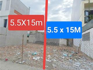 Hàng hiếm 2 lô đất sát vạn phúc  dt 5.5x15.24m  sổ riêng  có hệ số xây dựng 5 tầng