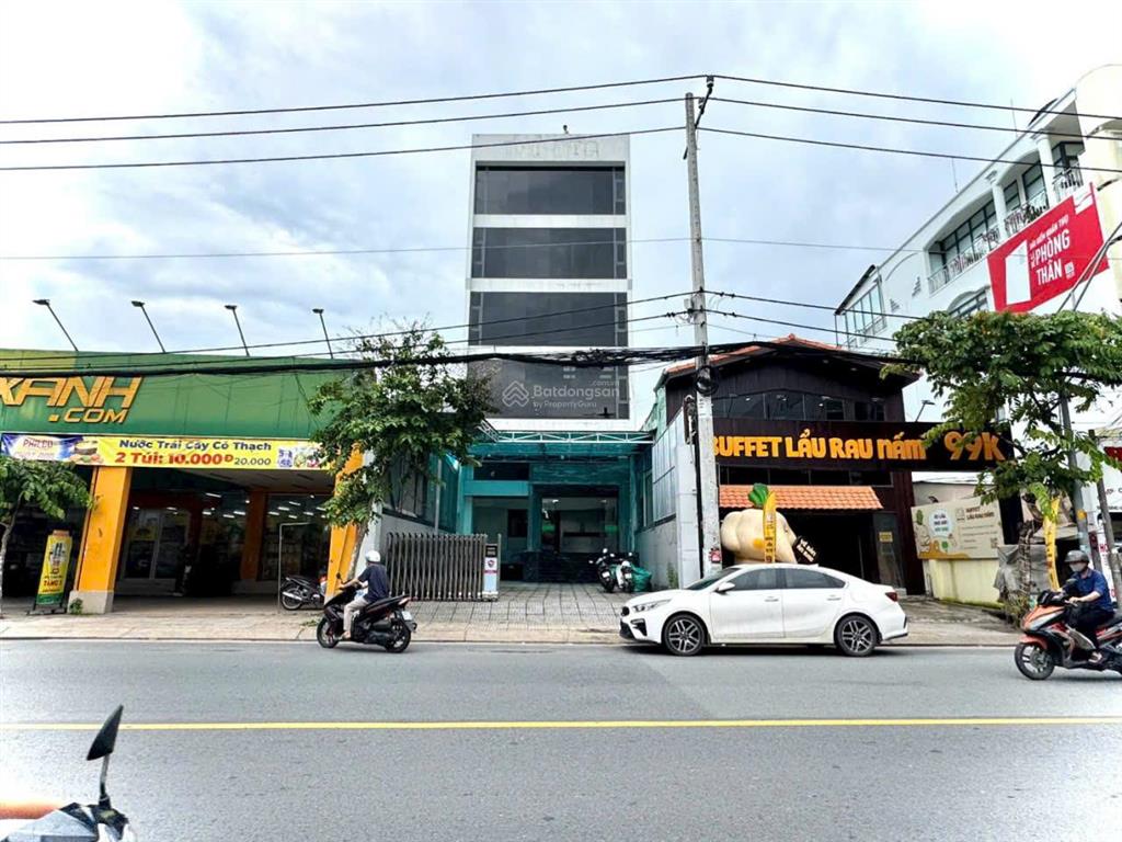 Tòa nhà mặt tiền đặng văn bi  dt 9 x 37m (dt sàn 1250m2)  hầm + 6 tầng