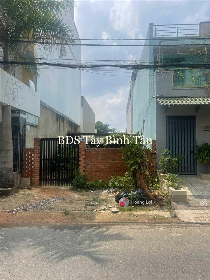 Bán lô đất 6*16m, mt 258 đường 1a kdcvl, bhhb, bình tân, 5.6tỷ, đường 12m