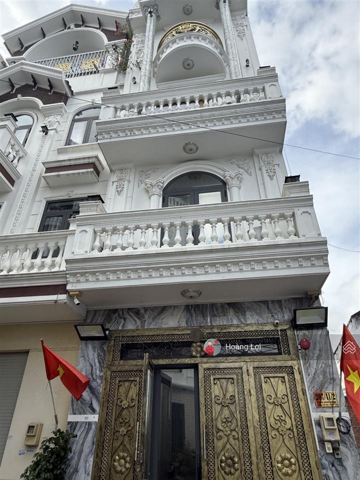 Bán nhà hẻm 703/22 lê trong tấn,tphcm dt 4x14m (full nội thất) 4lầu 5pn,6wc. 6.05ty