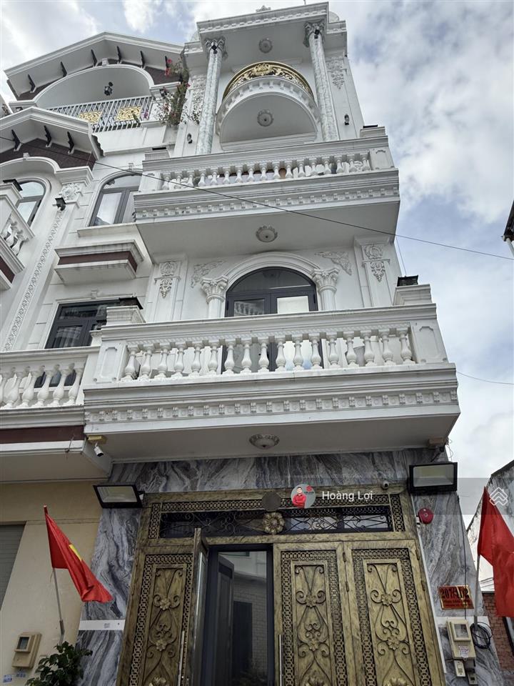 Bán nhà hẻm 703/22 lê trong tấn,tphcm dt 4x14m (full nội thất) 4lầu 5pn,6wc. 6.05ty