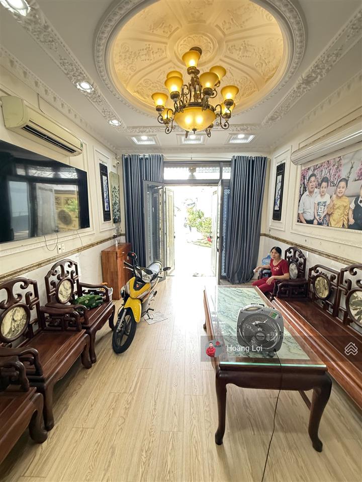 Bán nhà hẻm 703/22 lê trong tấn,tphcm dt 4x14m (full nội thất) 4lầu 5pn,6wc. 6.05ty