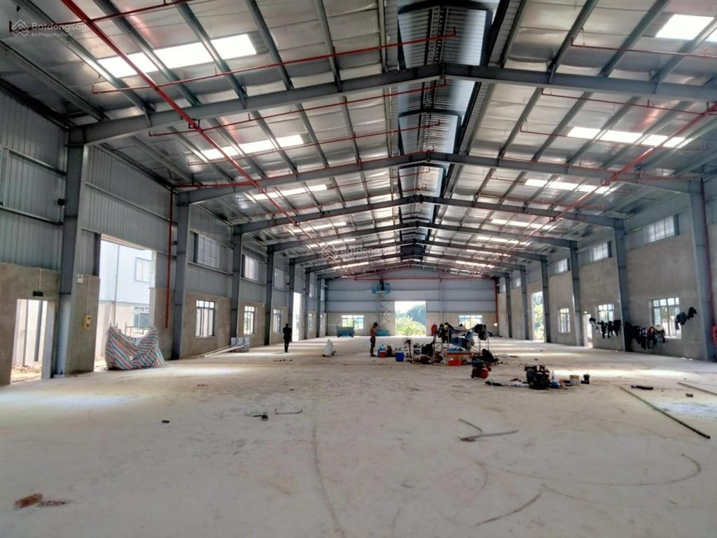 Cho thuê kho xưởng dt 1300m2 5000m2 pccc tự động điện 3 pha xe công ra vào ccn thường tín