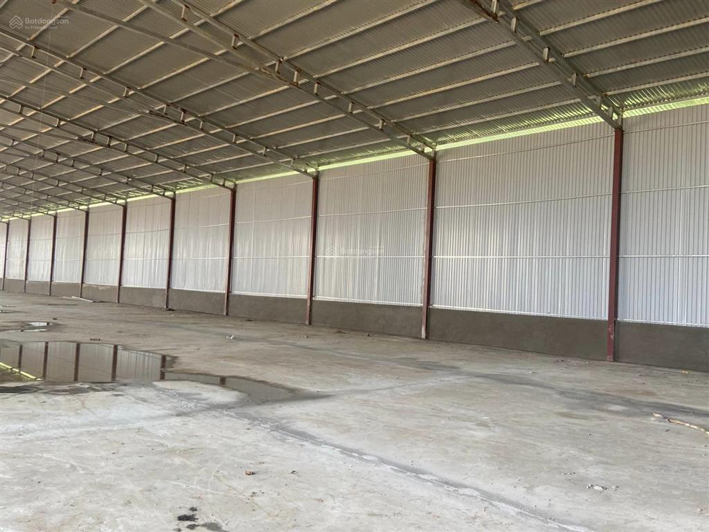 Cho thuê kho xưởng kcn lương sơn dt 12000m2 cắt 1/2 xưởng pccc nghiệm thu, khung zamil, trạm điện