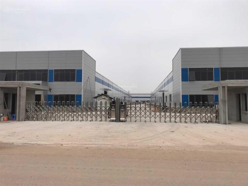 Cho thuê kho xưởng dt 10000m2 kcn yên bình, xưởng mới cao thoáng, điện 3 pha, pccc nghiệm thu